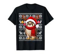 Xmas Ugly Sweaters Festive Santa Falcon Bird Christmas Value Graphic T-Shirt