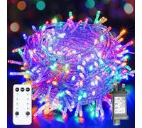 XmasBokeh String Lights 100LED 10m Warm White Fairy Lights with 8 Modes, Timer & Memory Function,Perfect for Christmas Tree, Home Decor, Parties & Events