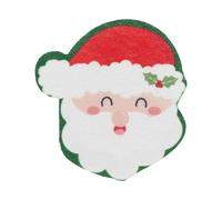 xmass Cleaning Pad - Yuletide Scourer, Soft Wash Pad, Gentle surfaceeWipe | Winter Home Care Accessory for Rinsing Utensils Home Scrubbing Counters Supporting Routine Kitchen Chores