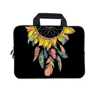 XMBFZ 11.6 12 12.1 Inch Laptop Carrying Bag Protective Chromebook Case Pouch Netbook Notebook Ultrabook Bag Tablet Sleeve Cover Travel Briefcase with Handle for Men Women (Dreamcatcher)