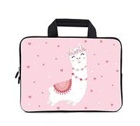 XMBFZ 11.6 12 12.1 Inch Laptop Carrying Bag Protective Chromebook Case Pouch Netbook Notebook Ultrabook Bag Tablet Sleeve Cover Travel Briefcase with Handle for Men Women (Alpaca)