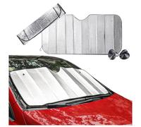 XMBTVAUMN Car Windscreen Sun Shade, for VW T-ROC 2018-2023 Reflective UV Blocker Foldable Front Windshield Sunshield Thermal Insulator Protector,130CM