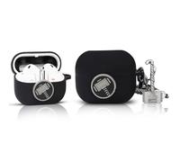 XMBYGY Case for Samsung Galaxy Buds 3 and for Galaxy Buds 3 Pro Earbuds with Doll and Carabiner, Silicone Charging Shockproof Protective Cover with Cartoon Skin Design for Man Woman Teen (HAMR)