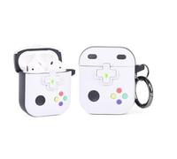 XMBYGY Cute Case for Airpods 2nd/1st Generation 2019/2016, 3D Animation Character Design Silicone Cartoon Case Protective Shockproof Covers with Keychain for Airpods 1/2 Earbuds