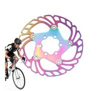Xmccvt Disc Brake Rotor | Colorful Cycling Replacement Parts,Bicycle Rotors,for Workshop Garage Maintenance Home Routine Repair