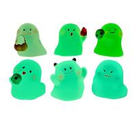 Xmccvt Ghost Decor,Halloween Cute Ghost Table Decor - Luminous Resin Figure for Workplace Bookshelf Dorm Home Desk Nursery