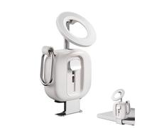 Xmccvt Magnetic Mobile Phone Holder, 360 Degree Rotating Holder with Stable Stand, Foldable Non-Slip Mobile Phone Stand for Desk, for Standing, at Home, On the Go in the Car and for