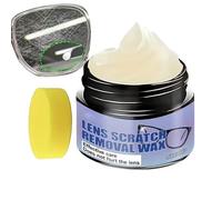 Xmccvt Scratch Eraser for Glasses,30g Portable Anti-Reflective Remover | Glass Lens Scratch Repair Wax - for Phone Sunglasses Travel Birthday Vehicle Driving Road Trip Golf Offices School