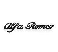 XMCMBS Tailored Car Logo Stickers for Alfa Romeo Mito 147 156 159 166,Metal Logo Decals Car Trunk Rear Sticker,Front Grille Bumper Emblem,Exterior Styling Accessories