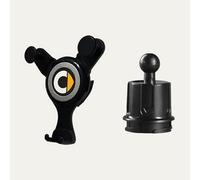 XMCMBS Tailored Car Phone Holder for Smart 2009-2019,Rotatable Mobile Phone Mount Dashboard,Reliable Stable Mobile Phone Holder Accessories