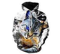 xmdnye fashion men/women 3d sweatshirts print watercolor dreamy smoke lines thin autumn winter hooded hoodies