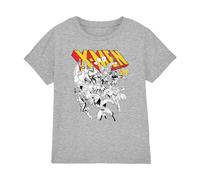 Xmen Retro Team Kids T-Shirt Athletic Heather
