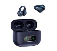 Xmenha Open Ear Earbuds Clip On Bluetooth Earphones Wireless Bone Conduction Earbuds Sport Bone Conducting Conduction Headphones for Running Bone Bluetooth Headphones Wireless