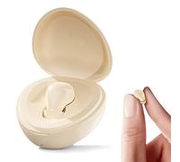 Xmenha Single Mini Invisible Small Earbud Wireless Whitetooth Headset Ear Bud for Small Ears Canals Women Sleep Earbuds Sleeping Tiny Micro Smallest Discreet Hidden Earbuds Headphones for Work