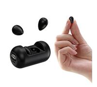 Xmenha Tiny Invisible Mini Earbuds Wireless Bluetooth Small Invisible Headphones Ear Buds for Sleeping Smallest Micro Hidden Discreet Small Earbuds For Work