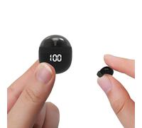 Xmenha Tiny Mini Invisible Earbuds Wireless Bluetooth Low Profile Micro Smallest Discreet Sleep Small Earbuds for Sleeping Small Ear Canals Invisible Earphones Ear Buds Mini Discreet Headphones