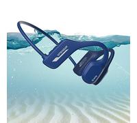 Xmenha Waterproof Bone Conduction Headphones Swimming Open Ear Headphones Wireless Bluetooth Bone Conduction Conducting Headphone Induction Headset Earphones Bone Conduction Waterproof Earbuds