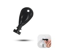 XMHBG 1 Pack Universal Paper Towel Dispenser Key - Replacement Plastic Tool for Works with Toilet Paper & Hand Towel Holders (Black)