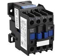 XMHF AC Contactor CJX2-1810 24V 32A 50/60Hz Coil 3P 3 Phase Rail Motor Controler Rail Mount Contactor