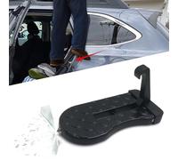 XMHLFC Car Door Pedal for Jeep Wrangler JK, Car doorstep Roof-Rack Foot Pedal Ladder Non-slip Vehicle Rooftop Assistance Accessories,A/Black