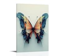 XMHMYHZJ Abstract Butterfly Crafted from Symmetrical Movements of Minimal Geometry. Wall Art Mural Modern Decoration Hanging Art Poster 20x30inch(50x75cm)
