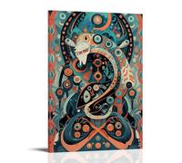 XMHMYHZJ Art Poster Fantasy, Abstract Animal Wall Art Mural Modern Decoration Hanging Art Poster 12x18inch(30x45cm)