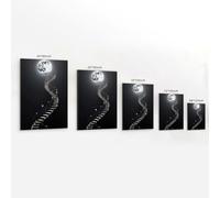 XMHMYHZJ Art Poster Featuring Stairway to Space between A Giant Moon in The Sky Wall Art Mural Modern Decoration Hanging Art Poster 24x36inch(60x90cm)