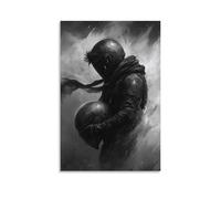 XMHMYHZJ He Removes His Helmet And The Wind Whispers A Verse He Once Heard in His Mothers Arms. Wall Art Mural Modern Decoration Hanging Art Poster 08x12inch(20x30cm)