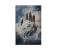 XMHMYHZJ Heaven Touches Earth Where The Stone Rolled Away, And Nothing Ever Looked The Same Wall Art Mural Modern Decoration Hanging Art Poster 24x36inch(60x90cm)