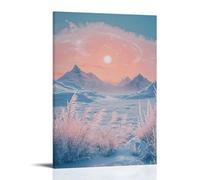 XMHMYHZJ Scenery Poster Ice Crystals on Arctic Tundra Wall Art Mural Modern Decoration Hanging Art Poster 20x30inch(50x75cm)