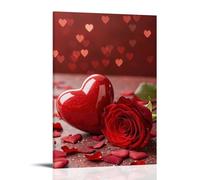 XMHMYHZJ Valentine ' S Day Is Nearly over And The Rose Is Just Around Wall Art Mural Modern Decoration Hanging Art Poster 12x18inch(30x45cm)