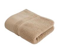 Xmiral Cotton Towels/Bath Towels Set/Towels/Hotel Towels/Bath Towels Bulk/Soft Towel/Bath & Bath/Bath Towels Extra Large/Bath Towel Sets 1 PC Luxury Hand Towels for Bathroom (Khaki, A)