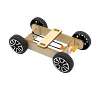 Xmiral DIY Car Kits Science Toys 10.5cmx6.5cmx3cm Toddlers (Beige, One Size)