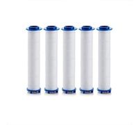 Xmiral Filters for Drivse Showerhead Ion Shower Drops Head Filter with Handheld Iondrops Filtered 5pcs Bathroom Organizer Over Toilet (Blue, One Size)