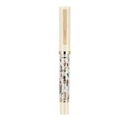 XMKT Wood Fountain Pen Luxury F EF Nib Writing Ink Pen Elegant Calligraphy ink Pens Office School Supplies Stationery(Light yellow,EF)