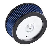 XMMT Blue Big Sucker Stage 1 Air Cleaner Blue Filter Element For Harley Street Glide FLHX Road Glide Electra Glide 1999-2007,Softail 2000-2015, Dyna 1999-2017 (except 2008-2016 Touring/Trike)