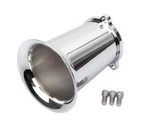 XMMT Chrome Billet Air Cleaner Velocity Stack CV Carb Carburetor For Harley Chopper Bobber Dyna Softail Touring Electra Glide Street Glide Road Glide Road King