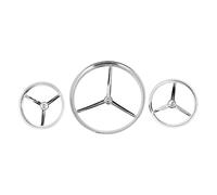 XMMT Chrome Bullet Style 7" Headlamp Trim Ring Cover& 4-1/2" 4.5" Auxiliary Spotlamp Fog Light Trim For Harley Touring Road King Street Glide Electra Glide Tri Glide