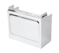 XMMT Chrome Metal Battery Box Cover Trim Fit For Harley Sportster 883 Hugger XLH883 XL 1200C Custom 1200S Sport 1997-2003 Dyna Super Glide 1997-2005(AGM batteries only)