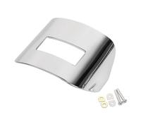 XMMT Chrome Taillight Cover Rear Tail Light Visor Cover for 1973-2023 Harley Low Rider Touring Electra Glide Street Glide Road King Glide Softail Sportster