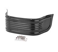 XMMT Front Lower Fender Trim Skirt For Harley Touring Road King Electra Glide Ultra Classic Tri Glide Ultra 1980-2013,Black