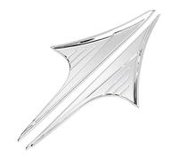XMMT Left Right Chrome Rear Trunk Side Body Accents Trim For Harley 2010-2011 Street Glide Trike FLHXXX 2009-2022 Tri Glide Ultra Classic