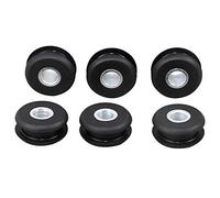 XMMT Pack of 6 Motorcycle Rubber Grommet Gas Fuel Tank Mounts Kit for Harley Softail Models 1984-1999 & FXWG 1985-1986