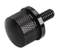 XMMT Rear Black 1/4"-20 Thread Seat Bolt Tab Screw for Harley Dyna Sportster Softail Fat Boy Touring Street Electra Glide Road King 1996-2020