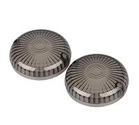 XMMT Smoked Front Rear Turn Signal Lens Indicators Cover for Y-amaha V-Max Road Star V-Star XVS 650 1100, 2pcs