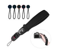 XMNIVATE 1 Camera Hand Strap with 5 Pieces Camera Link Buckle, Adjustable Camera Strap, Camera Anti-Slip Hand Strap, Waterproof Hand Strap, Slr Quick Release Hand Strap