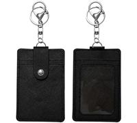 XMNIVATE 1 Piece Bus/Travel ID Card Holder & Accessory (Black)