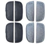 XMNIVATE 2 Pairs Of Car Seat Covers, Car Seat Belt Cushion Covers, Backpack Shoulder Pads, Stroller Belt Cushion Covers, Seat Belt Shoulder Cushion Covers