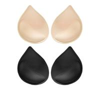 XMNIVATE 2 Pairs Of Push-Up Bra Breast Pads, Bra Inserts, Bra Cups, Breathable Cotton Bra Cups, Bra Pads