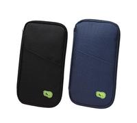 XMNIVATE 2-Piece Ticket Holder, Travel Storage Wallet, Waterproof, Safe And Large-Capacity, Id Card Storage, Suitable For Camping Travel, Business Travel.